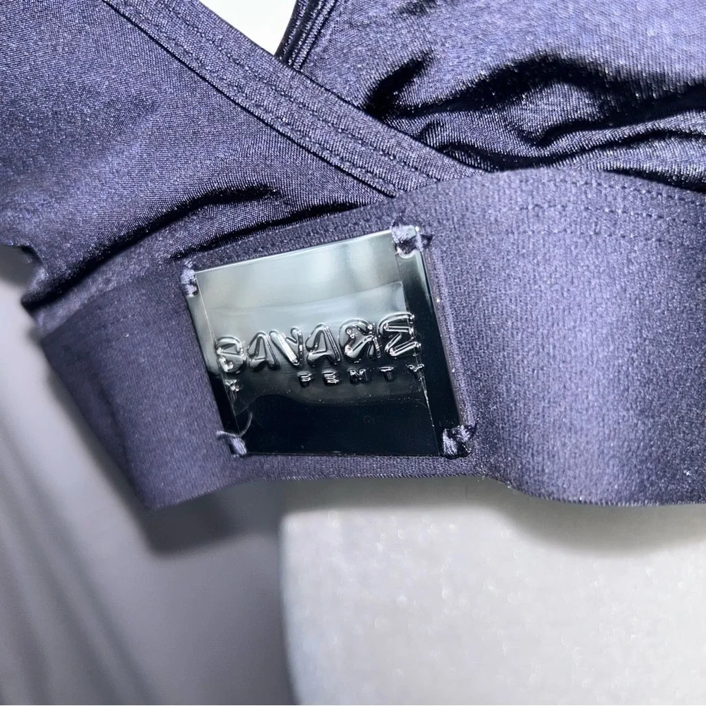 SAVAGE X FENTY Bralette Forever Savage Racerback Pullover V-Neck Triangle Bra
